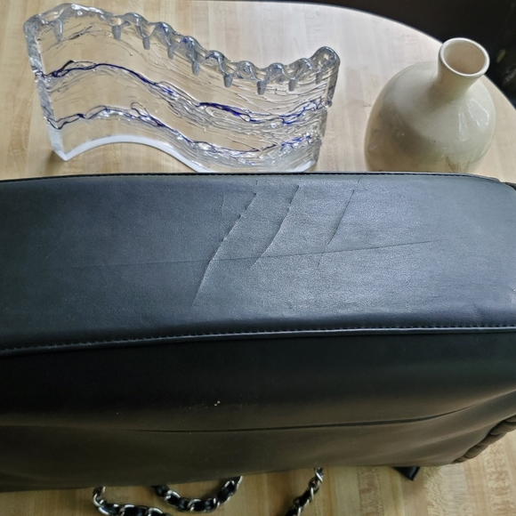 Catherine Malandrino Quilted Leather Satchel - Picture 8 of 8